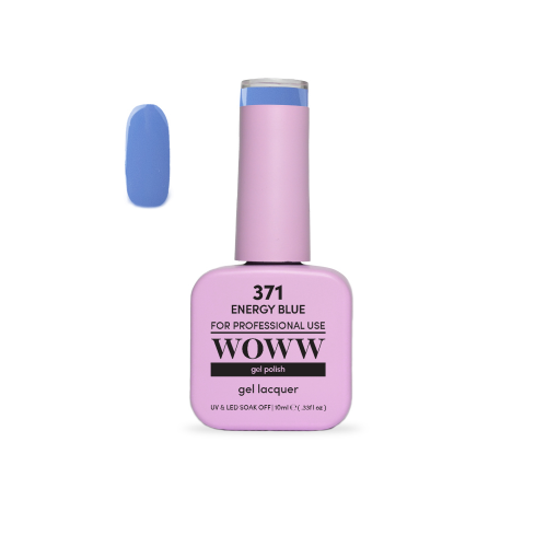 Ημιμόνιμο Βερνίκι New Woww Cosmetics 10ml Energy Blue - 371